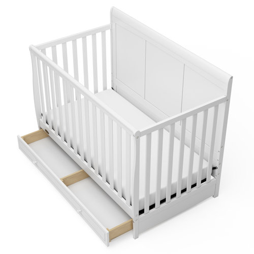 Graco Asheville 4in1 Convertible Crib with Storage & Reviews Wayfair